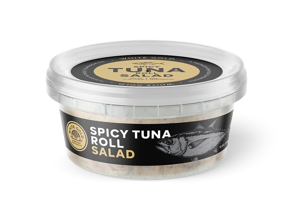 White Gold Spicy Tuna Roll Salad – Yellowfin Tuna Salad